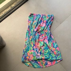 Lily Pulitzer strapless sundress medium